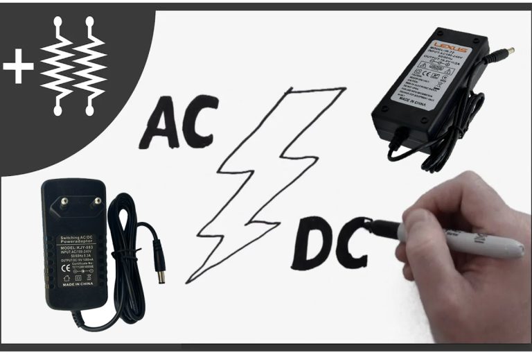 آیا می‌دانید DC و AC بالای آداپتور شارژر چیست؟